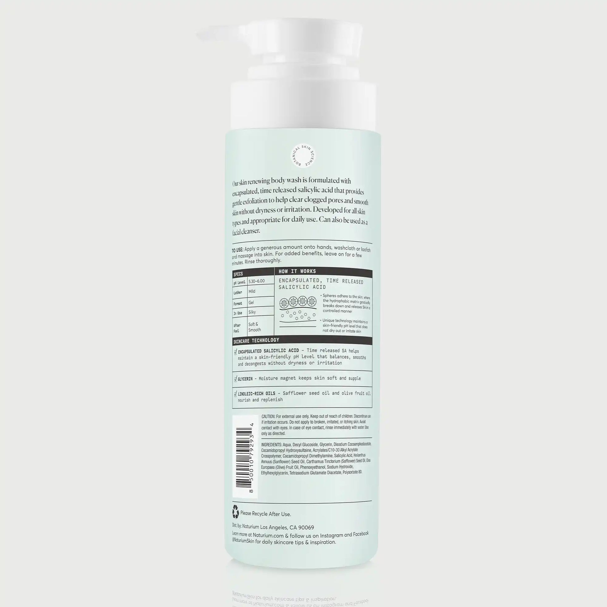 the-perfector-salicylic-acid-body-wash-y6 NATR-The-Perfector-Body-Wash_back.webp