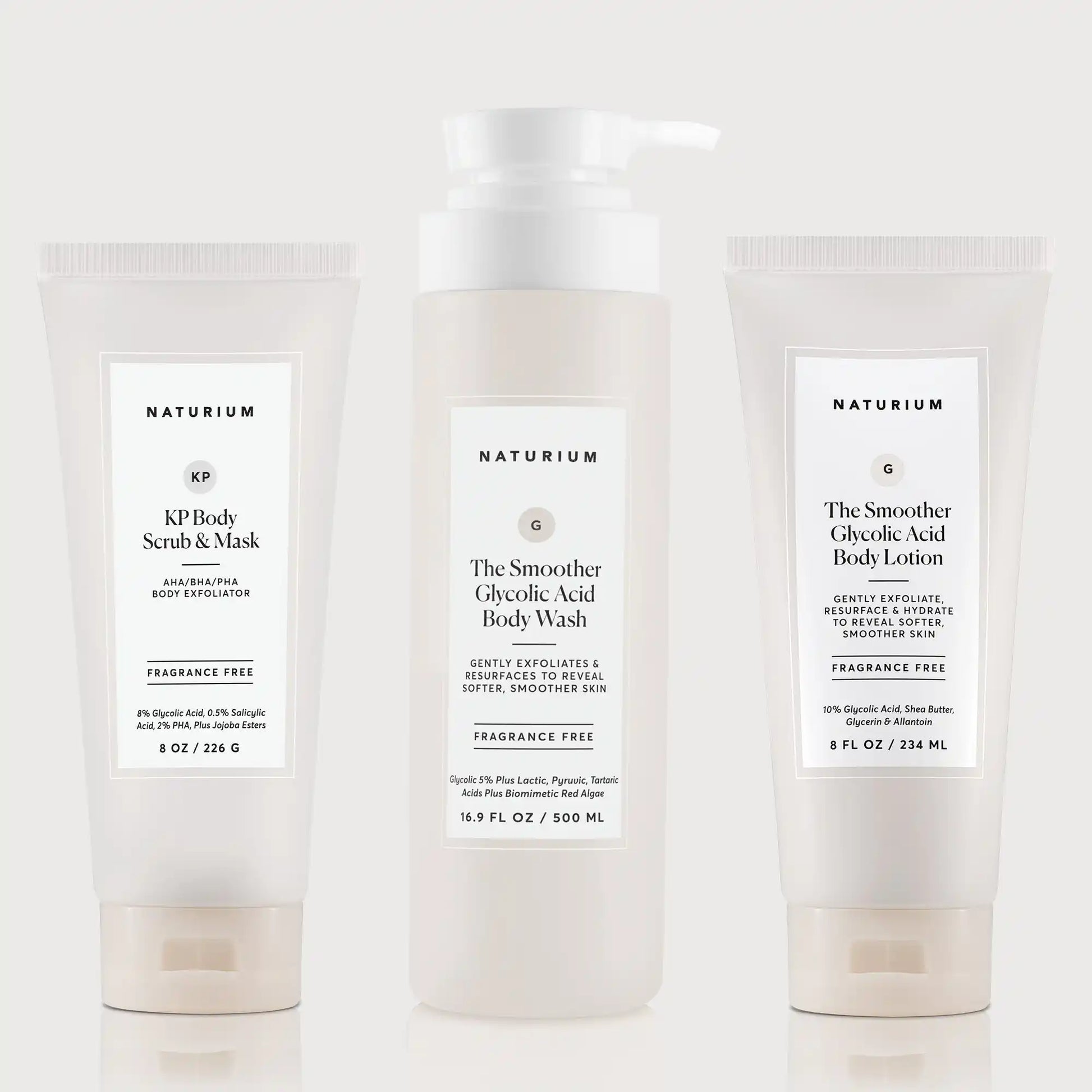 the-glycolic-acid-body-bundle-v6 NATR_KPScrub_SmootherBodyWash_SmootherLotion_Bundle_ecomm.webp